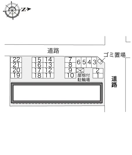 ★手数料０円★西脇市高田井町 月極駐車場